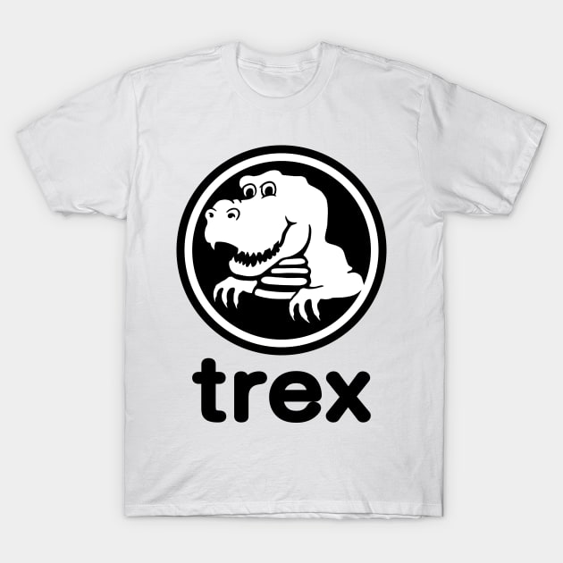 Trex. T-Shirt by JCMaziu